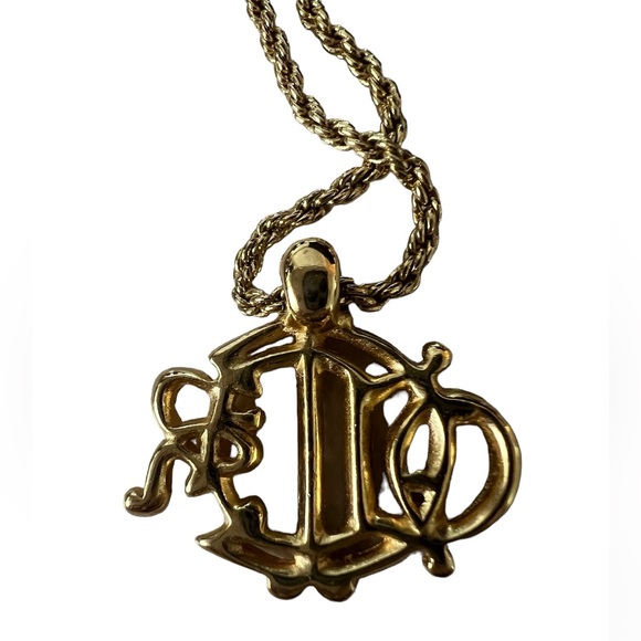 Christian Dior Logo Necklace - Vintage - Picture 4 of 6